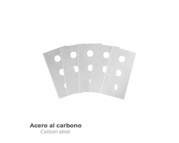 Hoja Rectangular Rascavidrios Domestico ( 5 piezas)