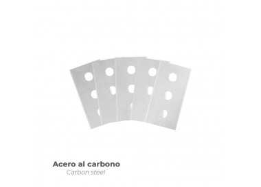 Hoja Rectangular Rascavidrios Domestico ( 5 piezas)