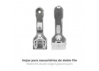 Hoja Rectangular Rascavidrios Domestico ( 5 piezas)