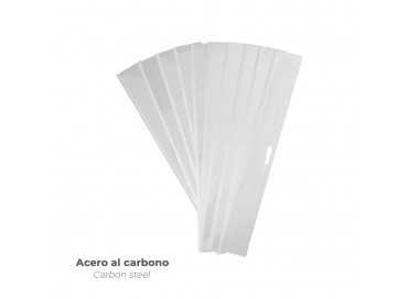 Hoja Recambio Rascador Mango Metalico 10 Cm (Estuche De 10 Piezas)