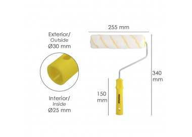 Rodillo Pintar Antigota 250x40 Mm