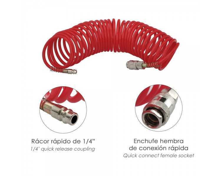 Kit Accesorios Para Compresor 3 Piezas Con Enganche Rapido, Juego de Herramientas Neumaticas Para Compresor.