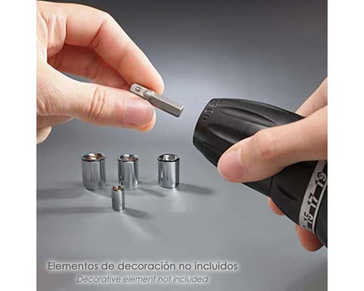 Adaptador Para Llaves De Vasos De 1/4"