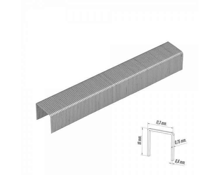 Grapas Para Clavadora Electrica Nº 3 10x11,4 mm. Caja 1.000 Piezas. Grapas Tipo 53. Grapas Grapadora,
