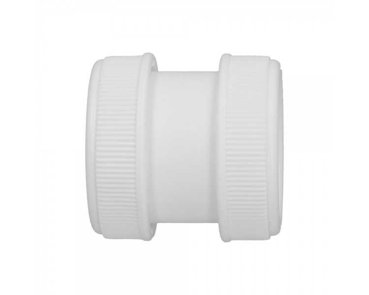 Manguito Reparador Desagues / Tubos Hembra - Hembra  1-1/2"