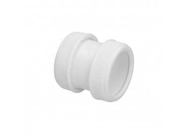 Manguito Reparador Desagues / Tubos Hembra - Hembra  1-1/2"