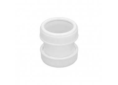 Manguito Reparador Desagues / Tubos Hembra - Hembra  1-1/2"