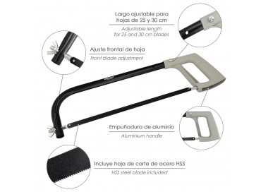 Arco Sierra Wolfpack Acero Profesional