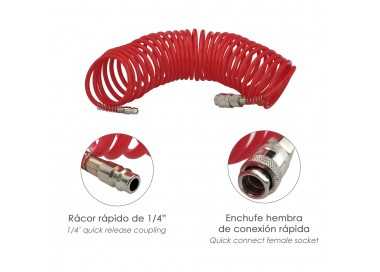 Kit Accesorios Para Compresor Aire Comprimido 5 Piezas Con Click Rapido
