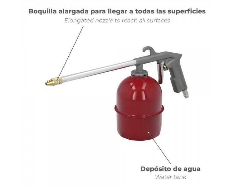 Kit Accesorios Para Compresor Aire Comprimido 5 Piezas Con Click Rapido