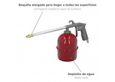 Kit Accesorios Para Compresor Aire Comprimido 5 Piezas Con Click Rapido