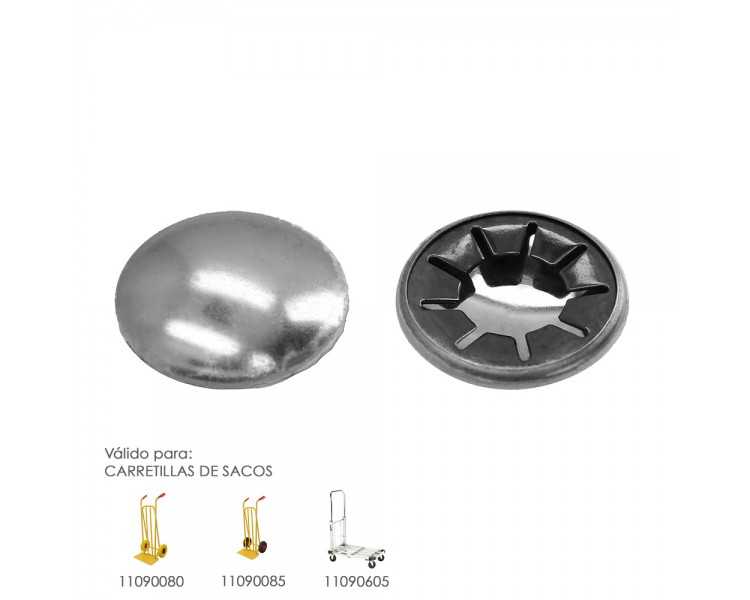 Tapon Recambio Rueda Carretilla Sacos (2 Unidades)
