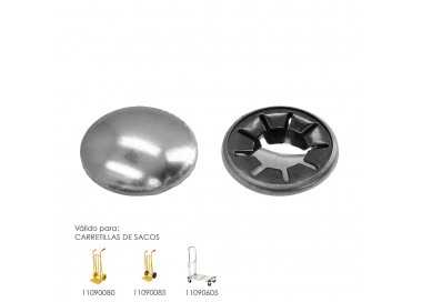 Tapon Recambio Rueda Carretilla Sacos (2 Unidades)