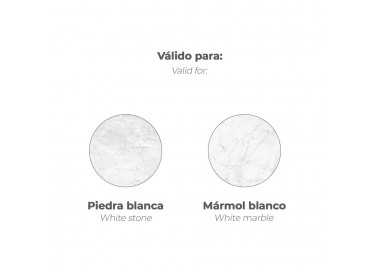 Masilla Para Marmol 500ml Blanca Con Catalizador.