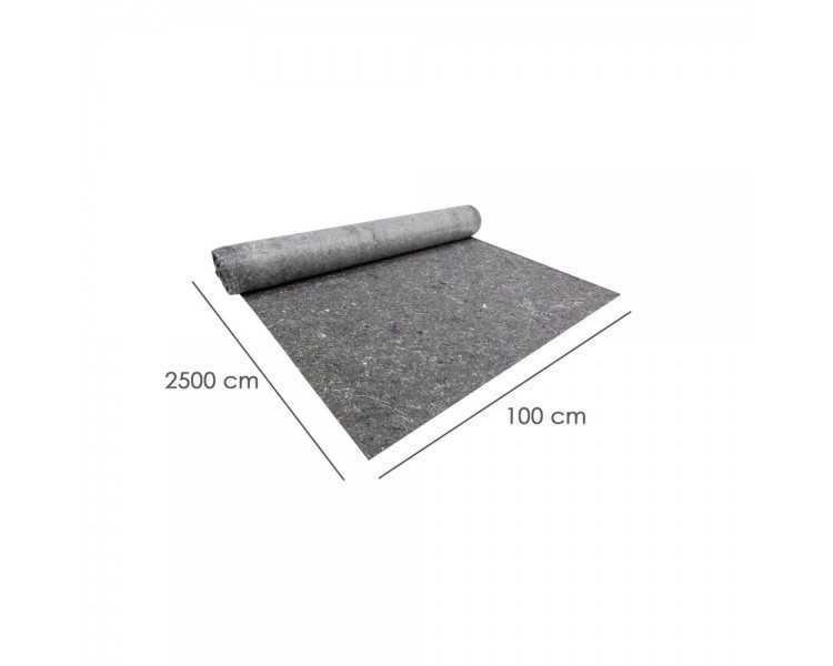 Fieltro Multiusos Rollo 1x25 metros. Reforzado/Impermeable
