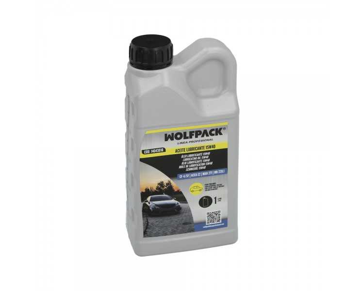 Aceite Lubricante 15w40 Turismos 1 Litro. Aceite Para Motores Diesel y Gasolina