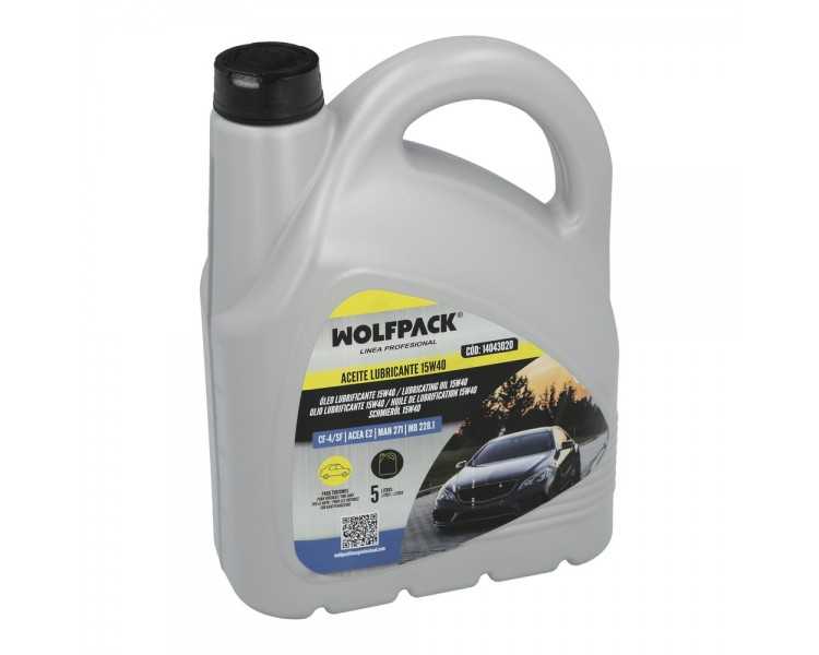 Aceite Lubricante 15w40 Turismos 5 Litros. Aceite Para Motores Diesel y Gasolina