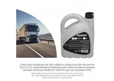 Aceite Lubricante 15w40 Vehículos Pesados 5 Litros.