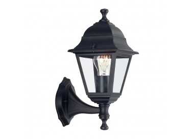 Farol Jardin Soporte Bajo Negro.