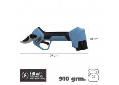 Tijeras Podar A Bateria 16,8 Volt. Con 2 Baterias 2 A/h. Mango Engomado, Ø Corte 40 mm. Con Maletín