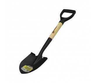 Pala Pequeña Mango Madera Punta Mango Anilla 75 cm. minipala, Pala Jardineria,transplantes, Camping, Montañismo, Acampada