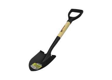 Pala Pequeña Mango Madera Punta Mango Anilla 75 cm. minipala, Pala Jardineria,transplantes, Camping, Montañismo, Acampada
