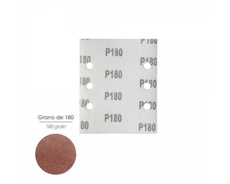 Lija Recambio Con Velcro 114x140 mm. Con Agujeros Grano  180 (10 Piezas)