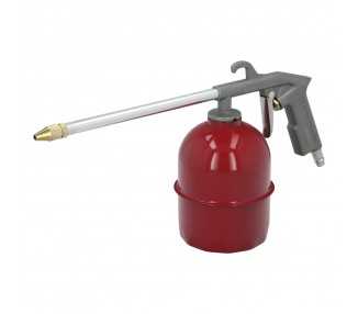 Pistola Petrolear Neumatica Con Deposito Inferior y Adaptador Rapido, Pistola Limpieza Motores, Pistola Petrolear Neumatica