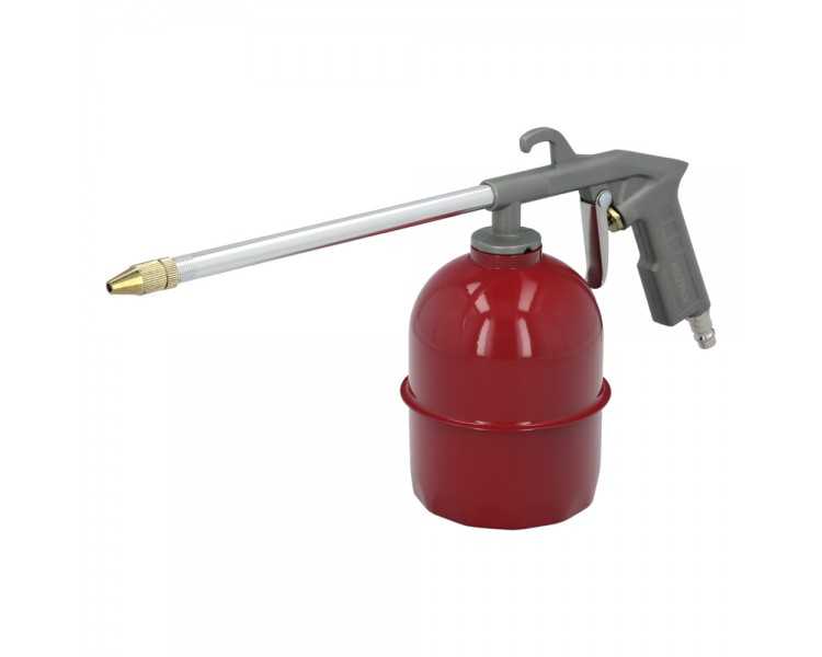 Pistola Petrolear Neumatica Con Deposito Inferior y Adaptador Rapido, Pistola Limpieza Motores, Pistola Petrolear Neumatica