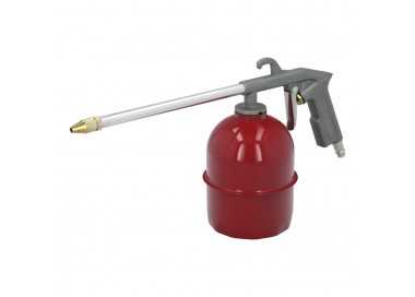 Pistola Petrolear Neumatica Con Deposito Inferior y Adaptador Rapido, Pistola Limpieza Motores, Pistola Petrolear Neumatica