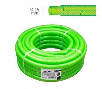 Manguera Latflex Reforzado Ø 15 mm. -  5/8" Rollo 50 Metros Manguera Jardin, Manguera Riego, Manguera Reforzada,