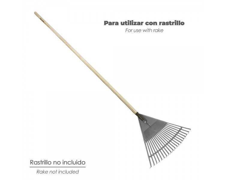 Mango Madera Conico 1500x28 mm. Rastrillo Plástico