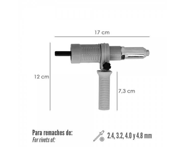 Kit Remachadora Para Taladro