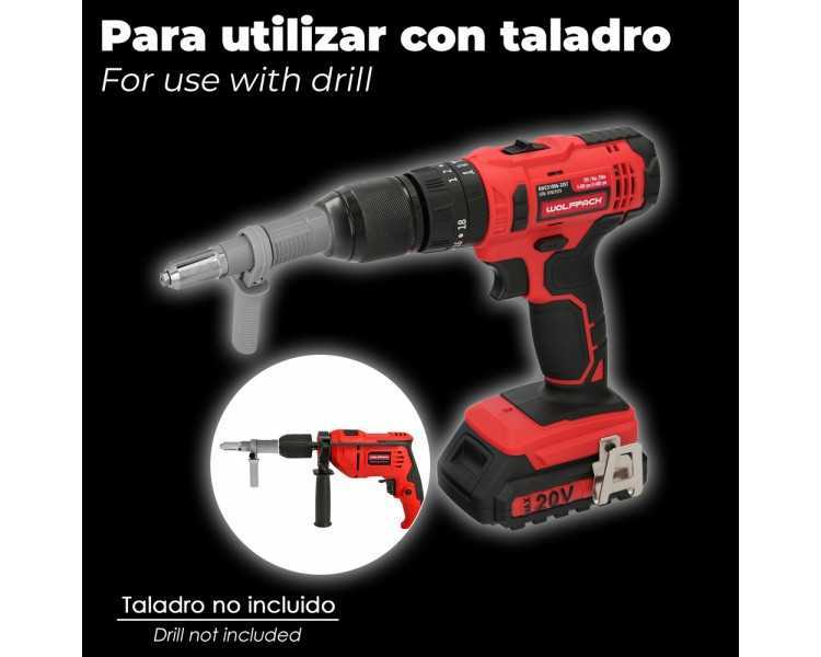 Kit Remachadora Para Taladro