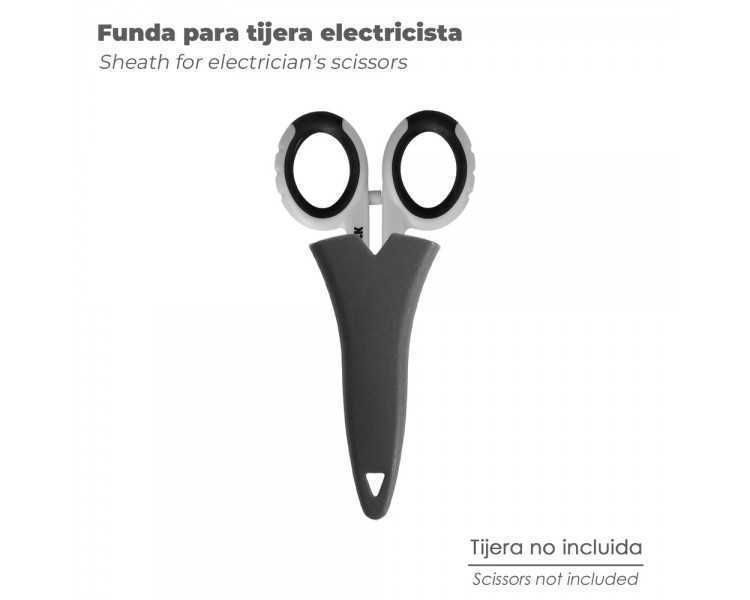 Funda Tijera Electricista Mango TPR. Funda de transporte. Cubierta protectora.