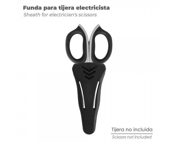 Funda Tijera Electricista Mango TPR Plus