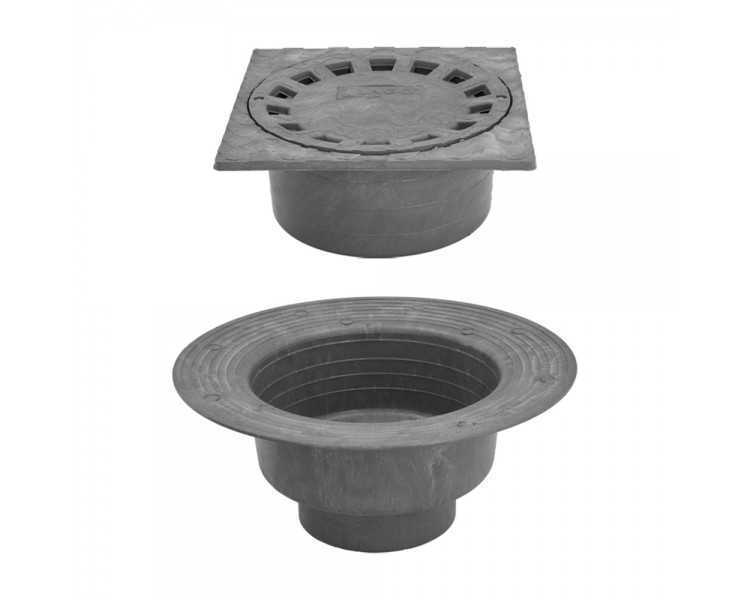 Caldereta Sifonica Pvc 200x200 / 90-110 Mm