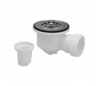 Valvula Plato Ducha 1 1/2" Salida Ø 40Mm Sifónica