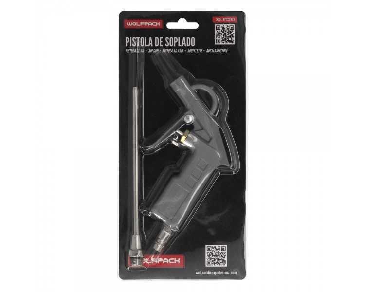 Pistola Soplado Con Canula Adaptador Rapido