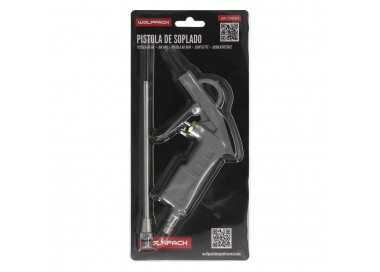 Pistola Soplado Con Canula Adaptador Rapido