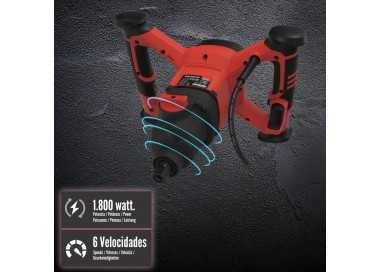 Mezclador Electrico 1800 Watt 6 Velocidades Con Variador de Potencia