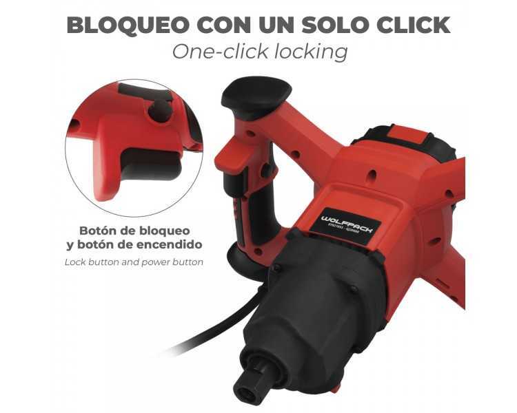 Mezclador Electrico 1800 Watt 6 Velocidades Con Variador de Potencia
