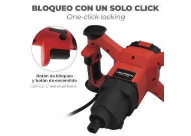 Mezclador Electrico 1800 Watt 6 Velocidades Con Variador de Potencia