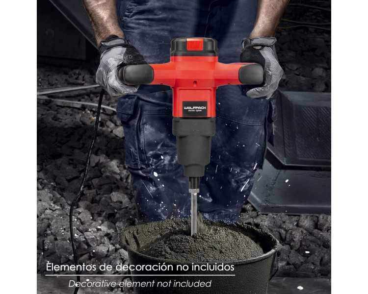Mezclador Electrico 1800 Watt 6 Velocidades Con Variador de Potencia