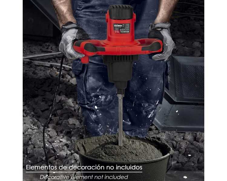 Mezclador Eléctrico 1400 Watt 6 Velocidades Con Variador de Potencia