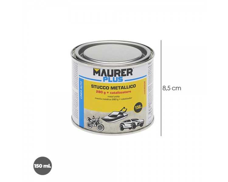 Masilla Reparadora Metales 325 Ml. Con Endurecedor. Masilla Metal, Masilla Reparacion Coches, Masilla Metalica.