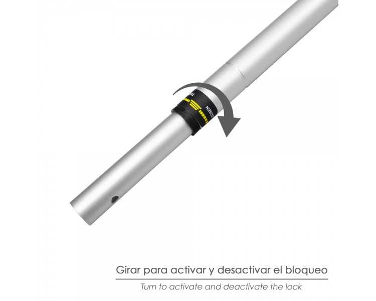 Mango Extensible Aluminio Para Cortarramas Wolfpack