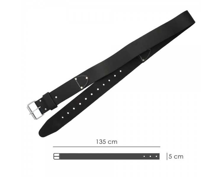 Cinturon Piel Para Bolsa Encofrador / Funda Portaherramientas