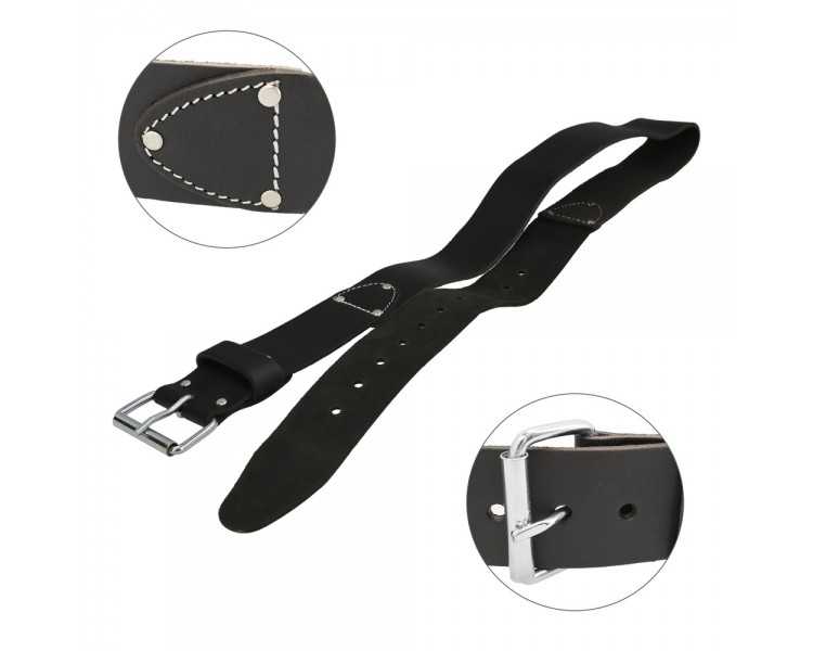 Cinturon Piel Para Bolsa Encofrador / Funda Portaherramientas