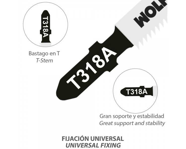 Hoja Larga Sierra Calar Metal Fino 5 Piezas HSS 21 TPI